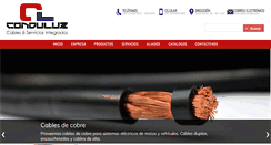 Desktop Screenshot of conduluz.com