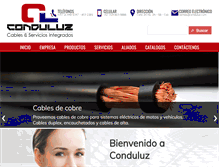 Tablet Screenshot of conduluz.com
